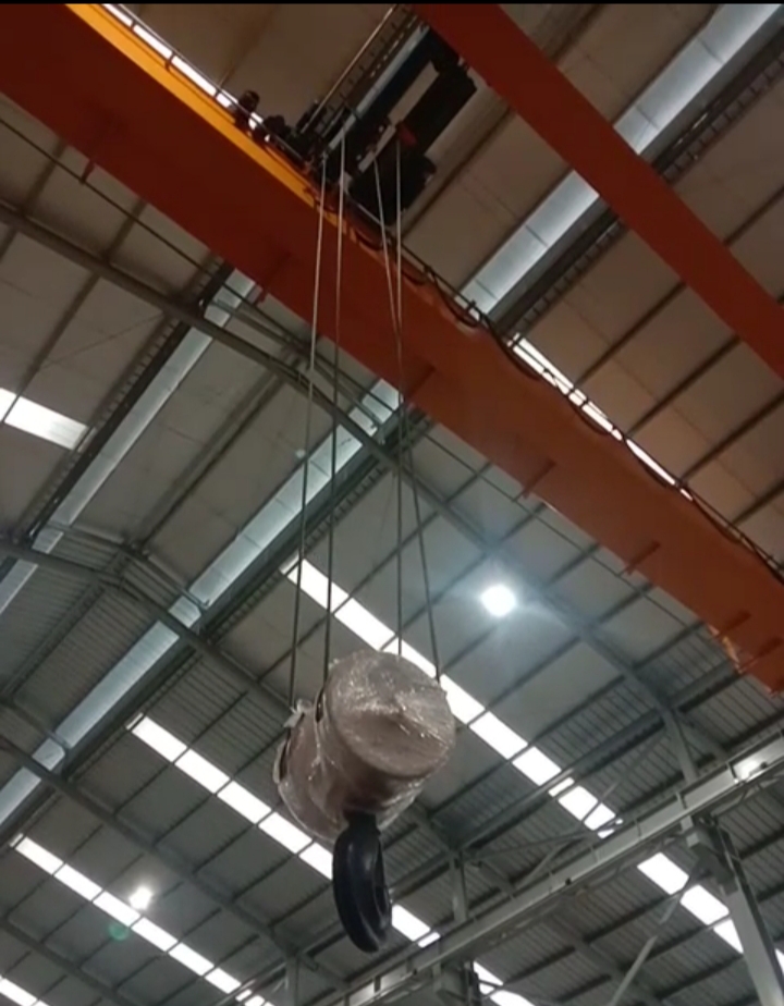 Double Girder Overhead Crane 16 ton